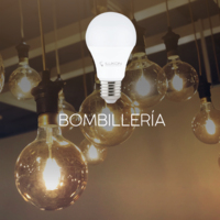 Foto de un bombillo LED