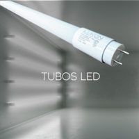 Foto de un tubo LED